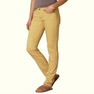 PrAna size 0/25 marigold Kara jeans